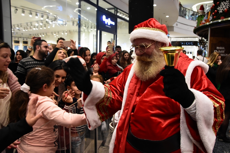 City Centre beirut lighting of the Christmas tree